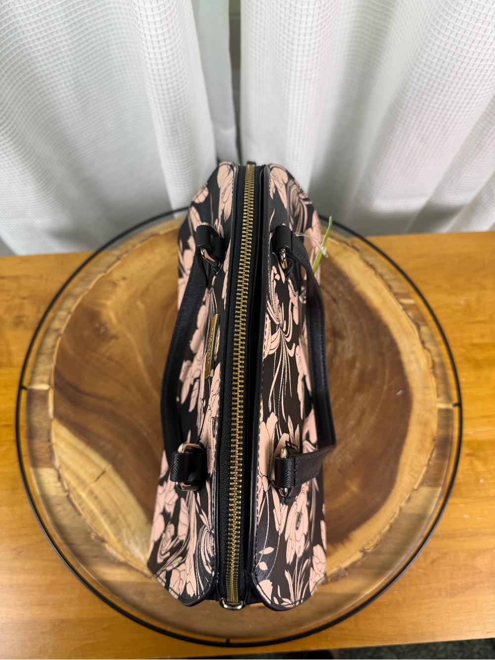 NEW Kate Spade Floral Satchel Bag Floral w/ Crossbody Laurel Way Reiley Gardenia - Picture 8 of 16